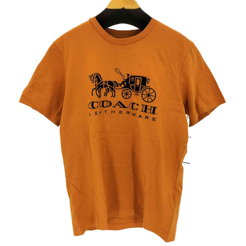 コーチ COACH エバーグリーン ホース アンド キャリッジ Tシャツ  メンズ import:M